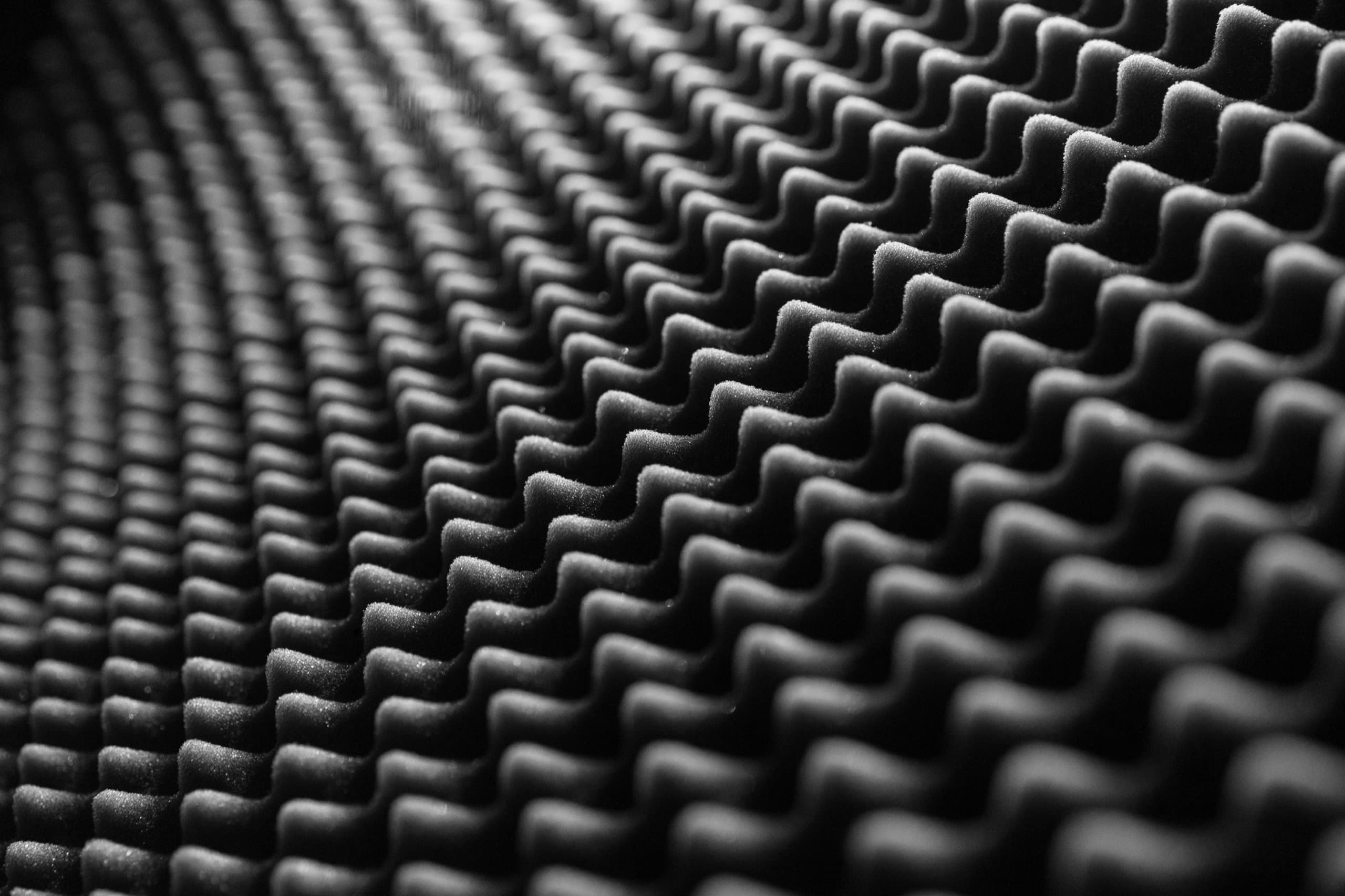 Acoustic infill panel surface for operable wall